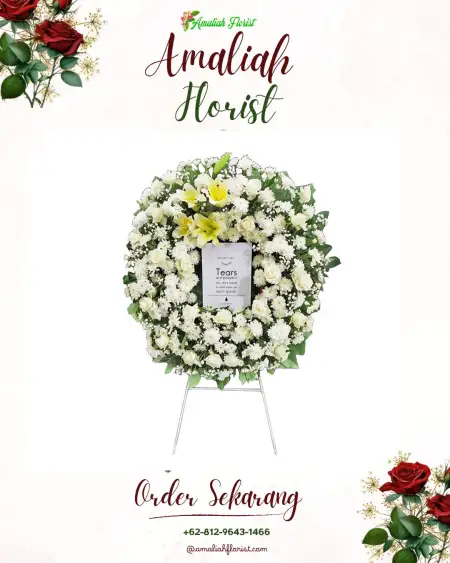 Krans Bunga Duka Nias Barat